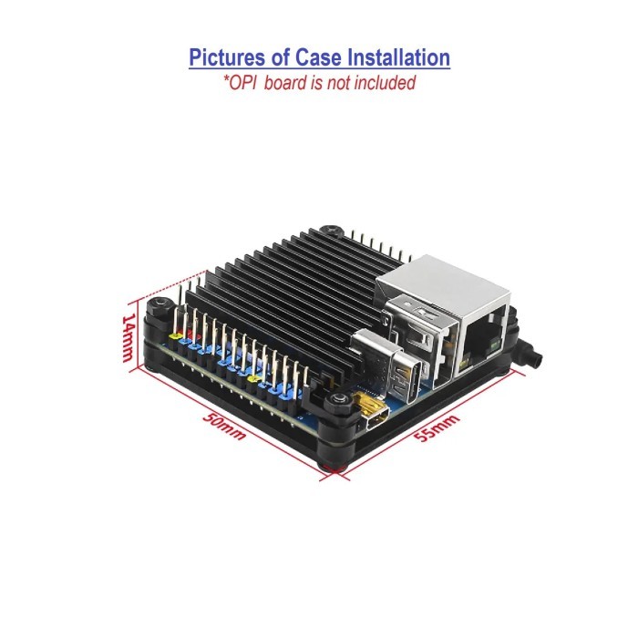 METAL CASE - ORANGE PI ZERO 3