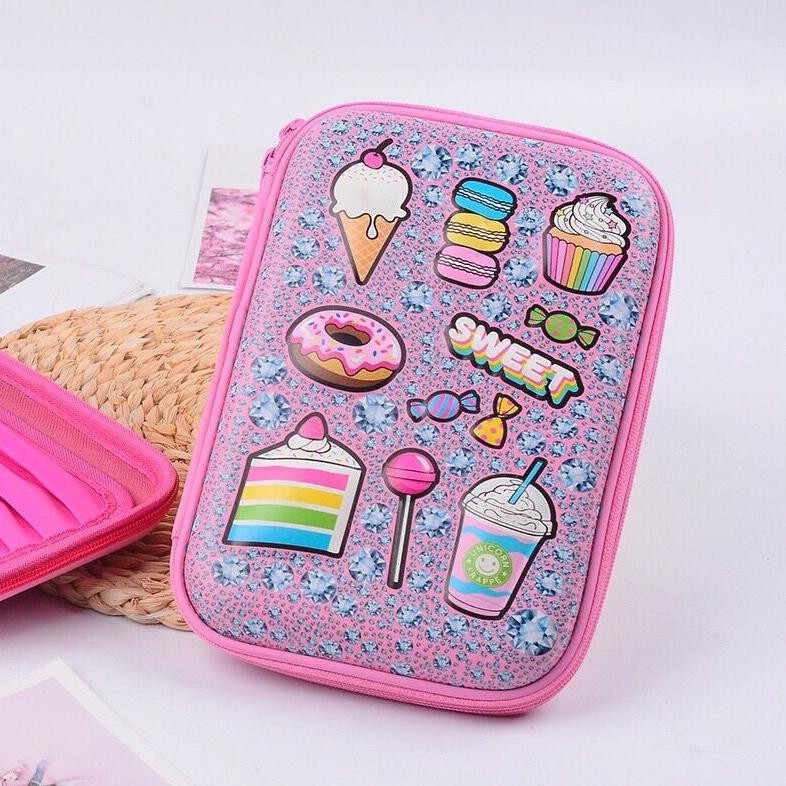 

By05 Kotak Pensil 3D Pencil Case MIRIP SMIGGLE Lookalike KB PG TK SD HardTop Organizer Lucu Tepak Alat Tulis Termurah