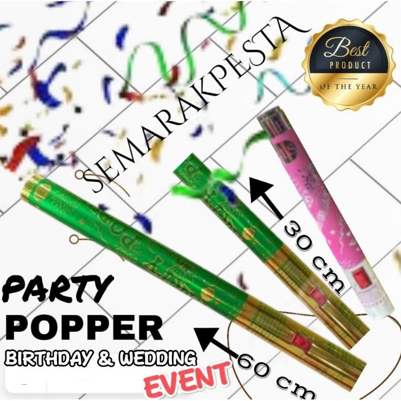 COD (BEST QUALITY) party popper pencet,confetty tombol,surprise popper tia-111