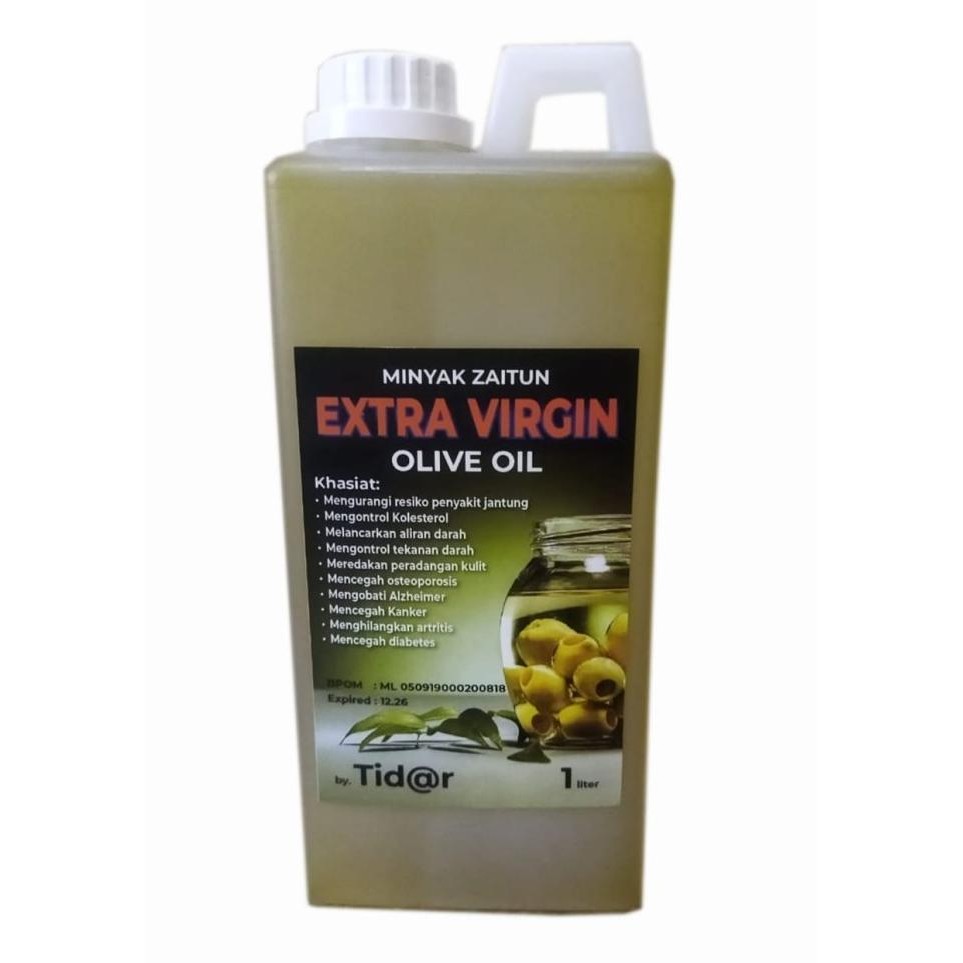 

Minyak zaitun extra virgin Curah kemasan 1 liter ORIGINAL KS