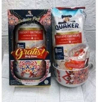 

TERLARIS Quaker oat 800g + gratis mangkok cantik adi-67