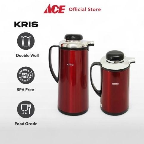 Ace Kris Teko Vacuum Flask Dengan Glass Liner Wadah Air Minum Panas Termos Drinkware Perlengkapan Mi