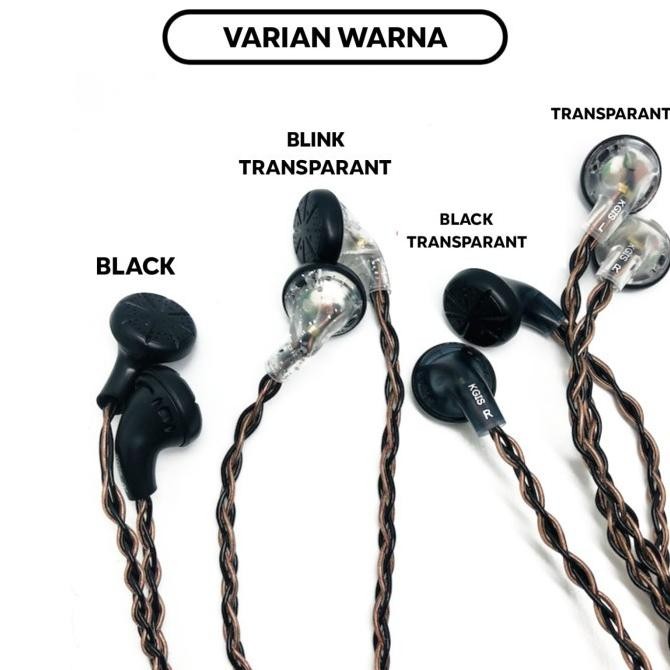 KGIS SP500 Pro Revolution High End Earphone HiFi Headset Rich Details