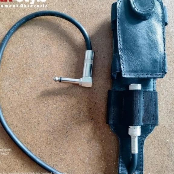 Holder Wireless Transtter Gitar Guitar / Bass Strap Gitar Guitar