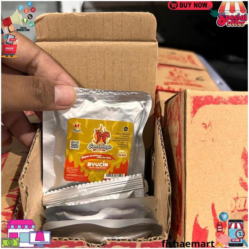 

Sambhojo Paket 10Pc Sambal Sachet Mix Varian Free Mangkuk D Terlaris
