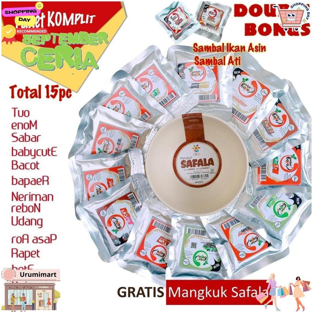 

Sambal Bojo Komplit 18 Sachet All Varian Gratis Wooden Spoon D Terlaris