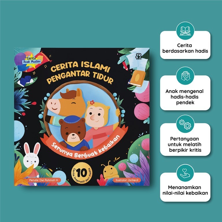 

[Mizan Jakarta] Cerita Islami Pengantar Tidur: Serunya Berbuat Kebaikan (Soft Cover) Buku Anak