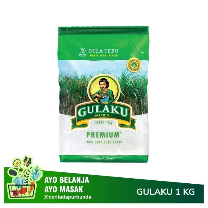 

GULAKU GULA PREMIUM Kemasan 1 Kg