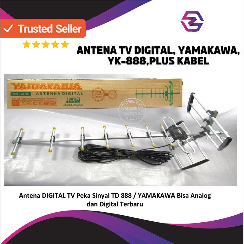 Antena TV Peka Sinyal TD-888/YAMAKAWA Bisa Analog dan Digital Terbaru