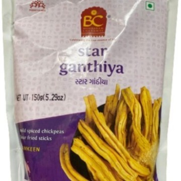 

favorit] STAR GHANTHIYA BHIKHARAM CHANDMAL 150G / Namkeen / Indian Snacks