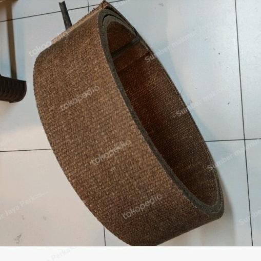 

Kampas Rem Asbestos ( Brake Lining Woven Gulungan ) 10Mm X 120Mm