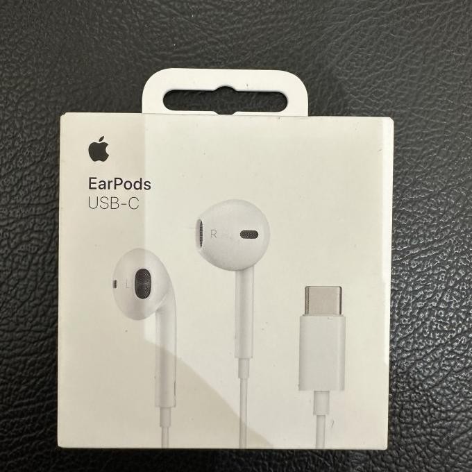 Headset Earphone USBC iPhone 15 Pro Max Plus Original Apple