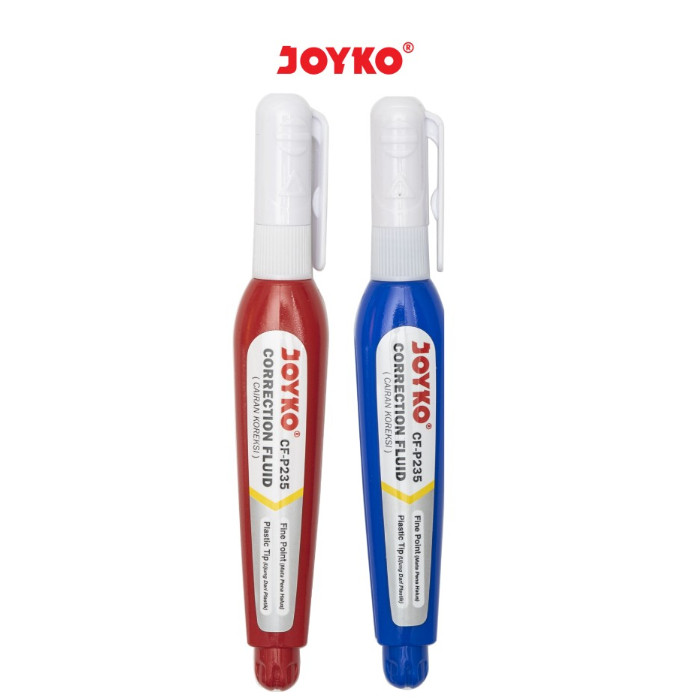 

( Dapat 1 Pcs ) Correction Fluid Joyko Cf-P235 / Tip-Ex Cair Joyko Cf-P235 / Cf P235