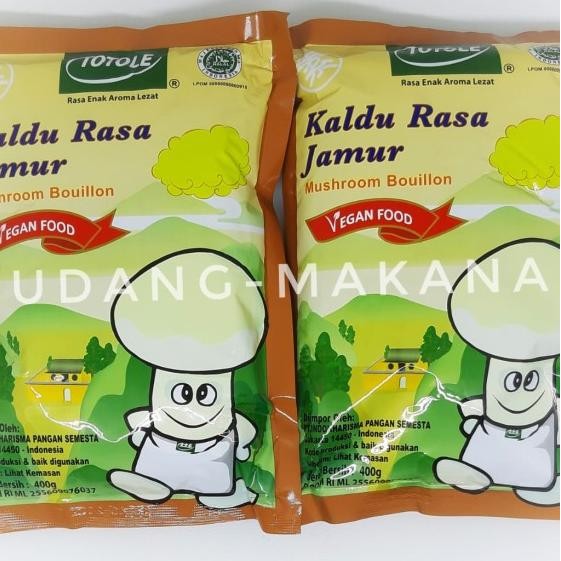 

Kaldu Jamur Totole 400Gr