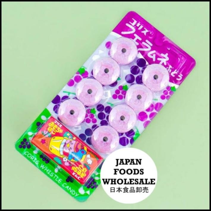 

Coris Whistle Grape Lemonade Candy / Permen Jepang / Candy Impor