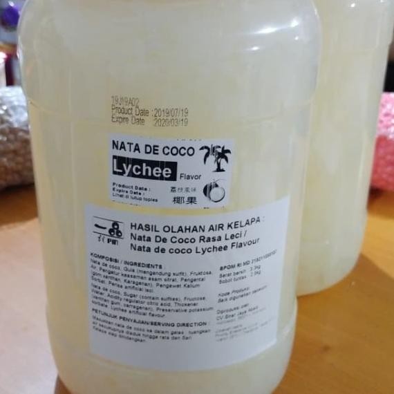 

(Gosend/Grab) Itpin Topping Nata De Coco Leci/ Lychee