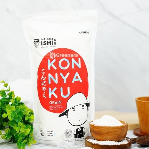 

Beras Shirataki/Konyaku Grain 1Kg