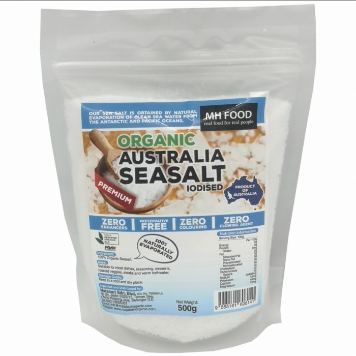 

MH food organic sea salt 500 g