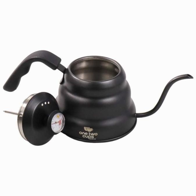 Alat Kopi Kettle Plus Thermometer 955 - One Two Cups Teko Angsa KE4012 F67A
