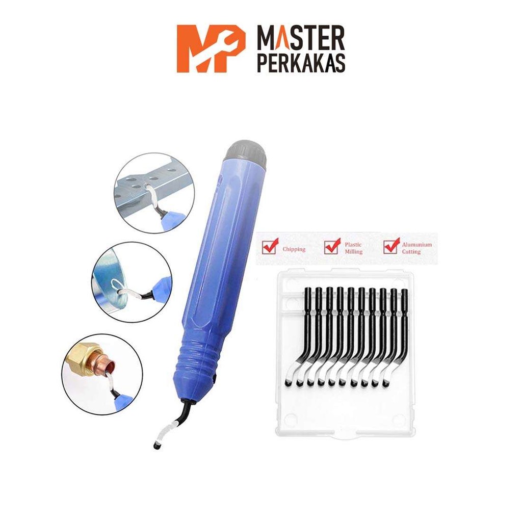 

Pisau Pengikis Pemotong Tepi MP / Deburring Bahan Tembaga Untuk Tabung