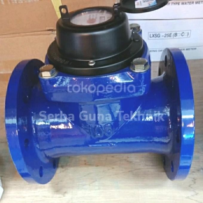 Meteran Air 2" Inch Dn 50 Arita Flange Flow Water Meter Pengukur Air
