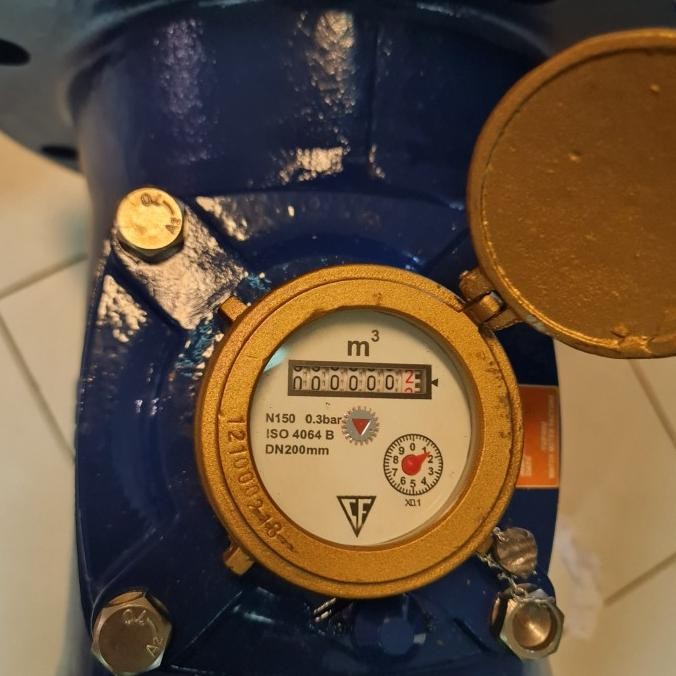 Water Meter / Meteran Air / Flow Meter 8" Inch Dn200 Br