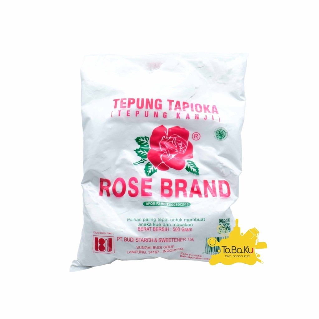 

Tepung Tapioka Rose Brand 500gr