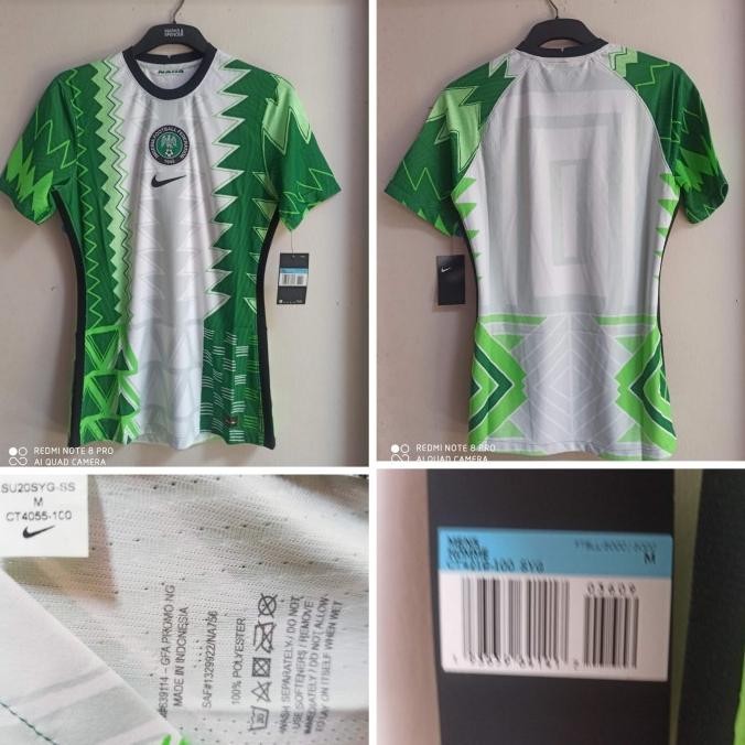 Jersey original Nigeria Home 2020 Player issue kitroom