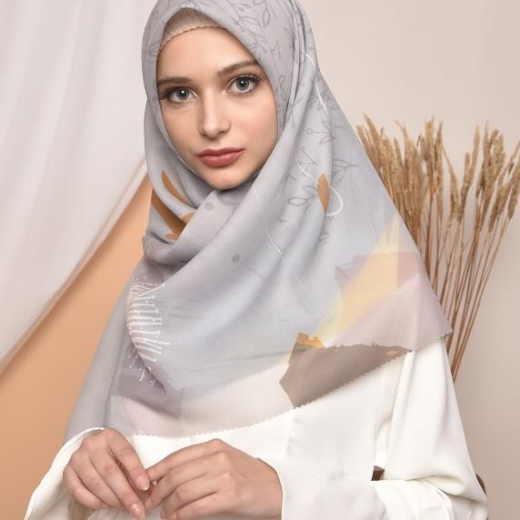 Hijab Segi Empat Danyta Fashion Bahan Voal - Mentari Series