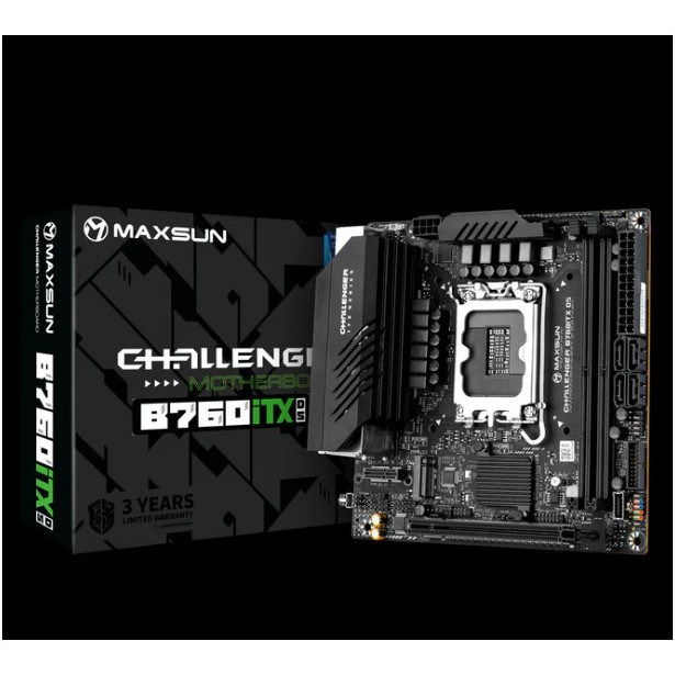 MAXSUN CHALLENGER B760ITX D5 B760I ITX LGA 1700 DDR5