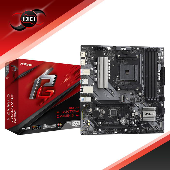 ASROCK B550M PHANTOM GAMING 4