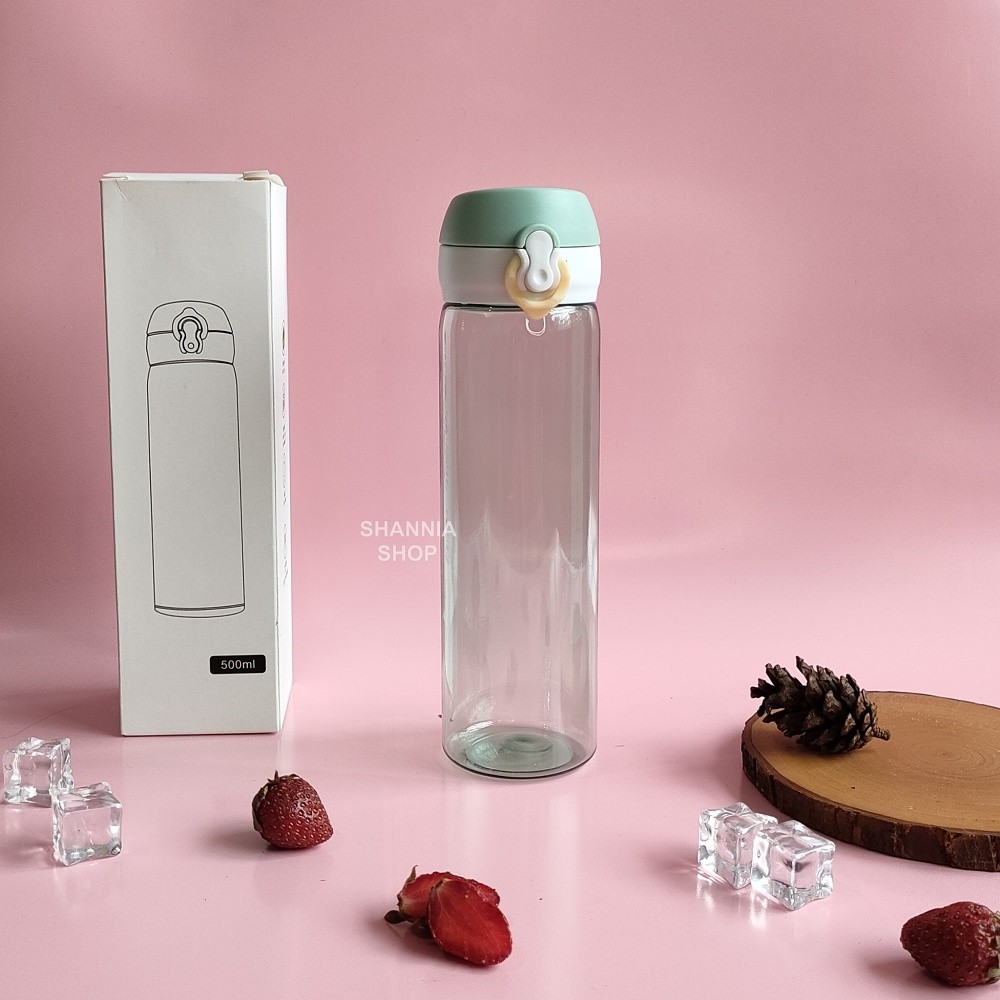 Harga Terbaru B817 Botol Minum Plastik Niagara Tumbler Bening Polos Food Grade 500Ml Ha3