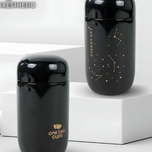 Starry Dust Tumbler Thermos Cup Gelas Termos Kopi Teh Ni 200 Ml