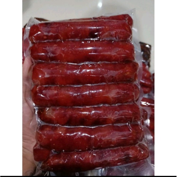 

Sosis Babi / lapchiong khas pontianak, original dan kecap inggris