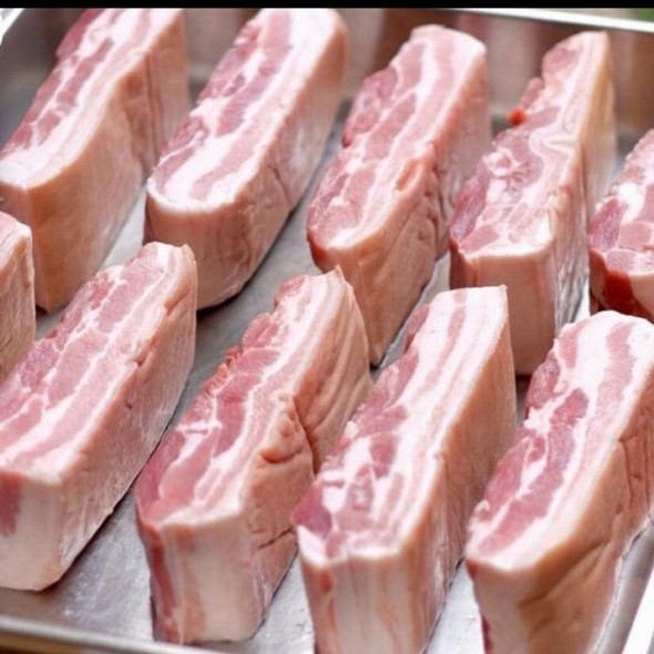 

Pork belly slab import (samcan) 1kg