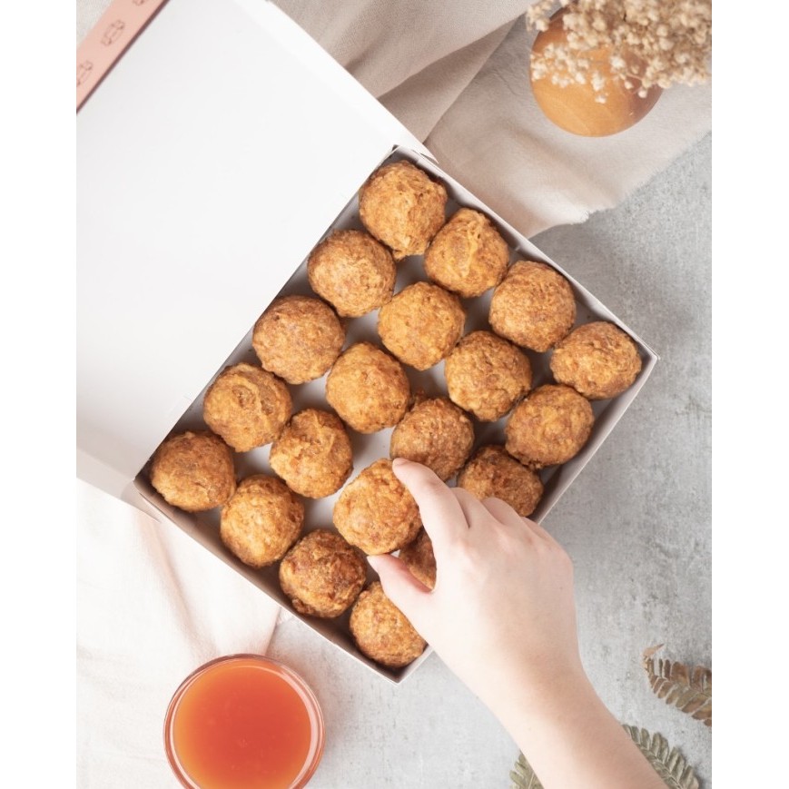 

Bakso Goreng Babi Premium (isi 20)