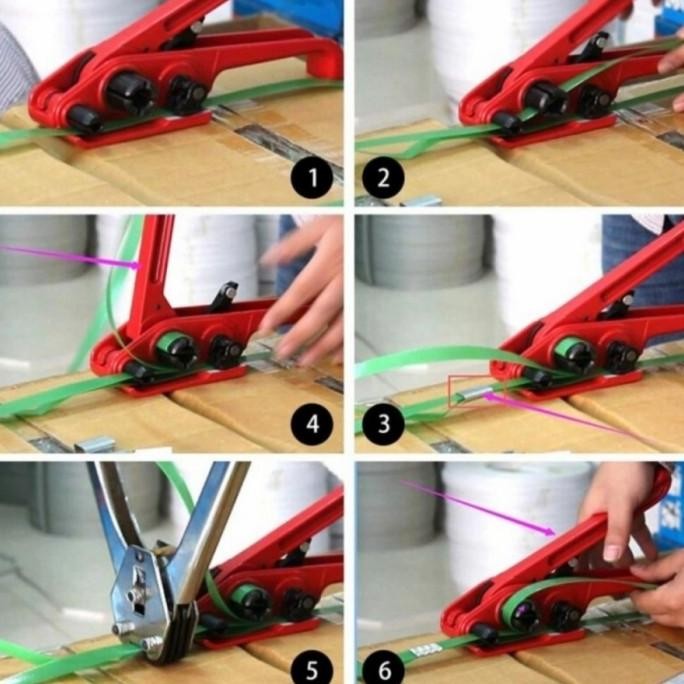 

Strapping Tensioner & Cutter Manual Banding Tools( Alat Pengikat dus )