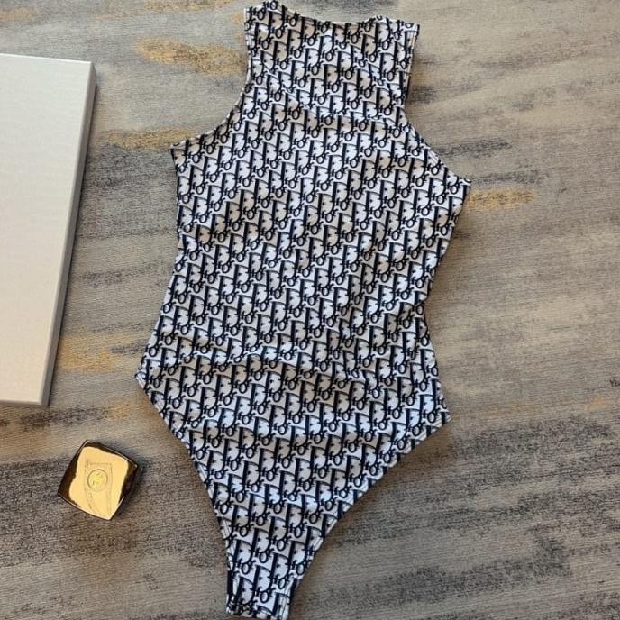 blue swimsuit import baju renang wanita korean swimwear rashguard bali