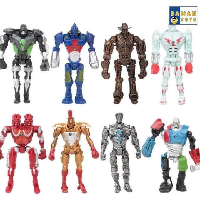 Licy Baru Mainan Robot Real Steel Atom Midas Noisey Boy Z Figure Realsteel