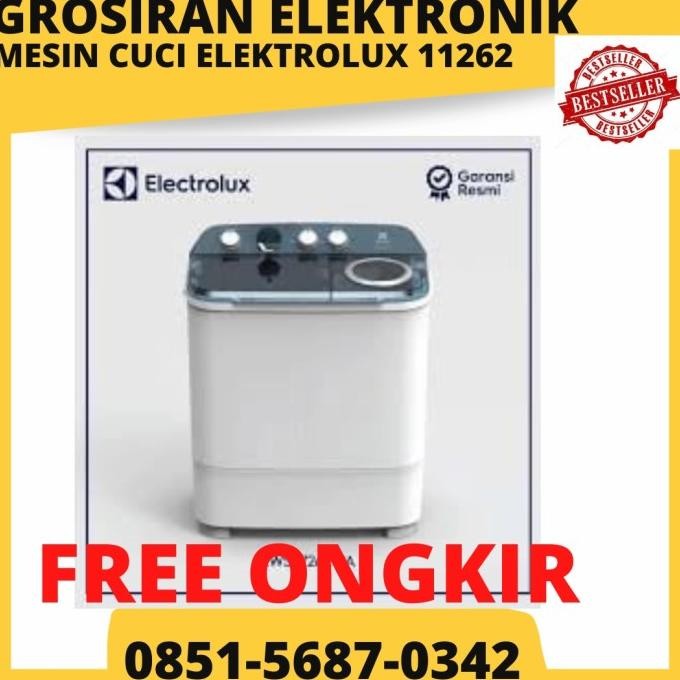 MESIN CUCI ELEKTROLUX 2TABUNG 10KG 11262 (PROMO DEPOK)
