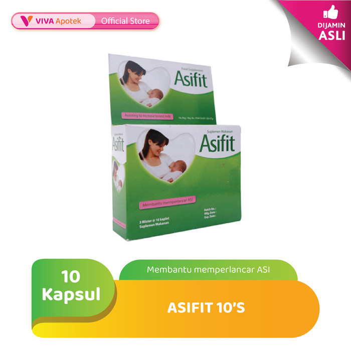 Asifit untuk Membantu Memperlancar ASI (10 Kapsul)