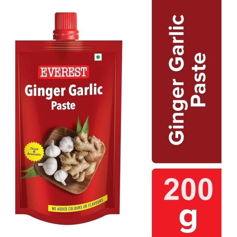 

:::::::] GINGER GARLIC PASTE EVEREST 200G / Pasta Bawang Putih Jahe