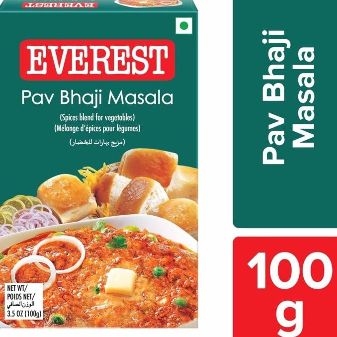 

((((()paling dicari] Pav Bhaji Masala Everest/Bubuk halus 100g/Instan/Bumbu Import