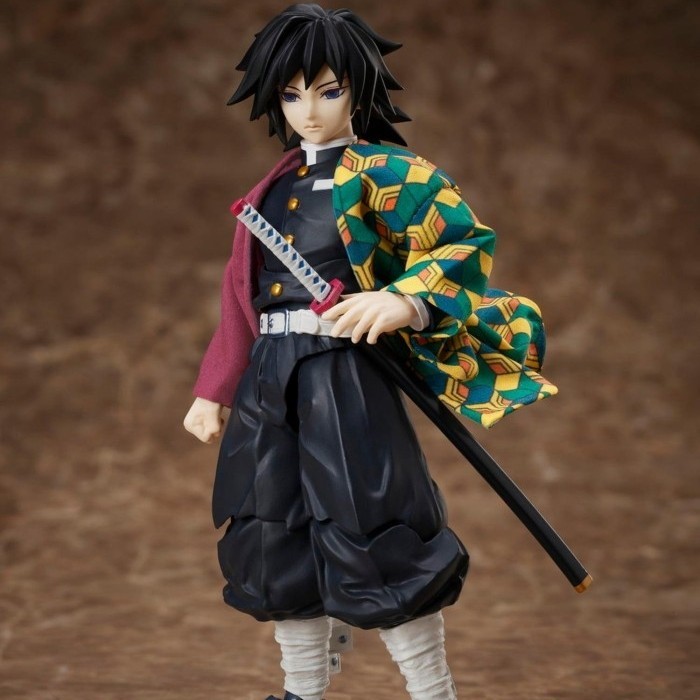 Buzzmod. Action Figure 1/12 Giyu Tomioka - Kimetsu No Yaiba By Aniplex