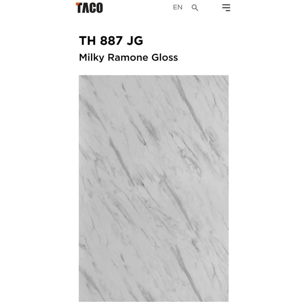 Taco HPL Pattern Gloss TH 887 JG Milky Ramone