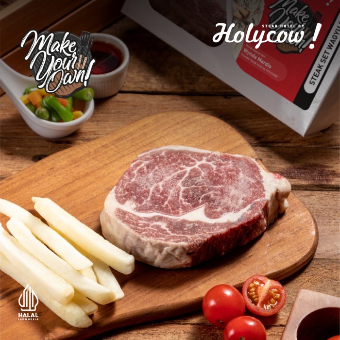 

Holycow! - Steak Set Wagyu Rib Eye (Frozen)