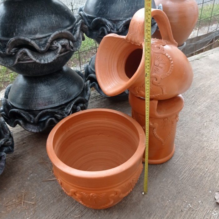 Han Pot Air Mancur Syurga Versi Tanah Liat - 1 Paket