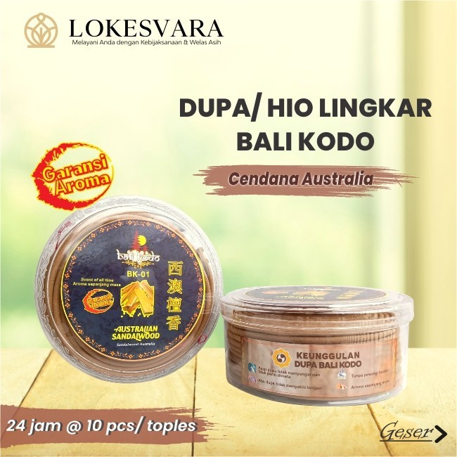 Open DS] Dupa/ Hio Wangi Harum Lingkar Bali Kodo Cendana Australia 24 jam