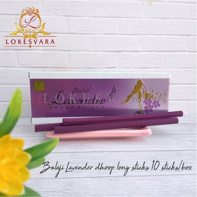 ------] Dupa Hio Wangi Harum India Balaji Lavender Dhoop Long Stick