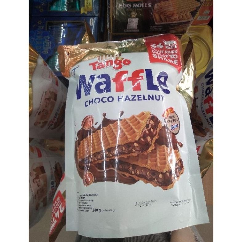 

uk-12 Tango Waffle Choco Hazelnut 240gr-Value Pack-Kemasan Pouch-Snack Anak-Cemilan Enak-Camilan Santai-Hampers-Paket Lebaran-Parsel-Idul Fitri-Natal-Imlek-Grosir-Murah Murah